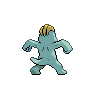 Machop back-facing sprite from Pokémon White