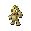 Machop shiny front-facing sprite from Pokémon FireRed