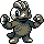 Machop shiny front-facing sprite from Pokémon Gold