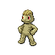 Machop shiny front-facing sprite from Pokémon SoulSilver