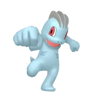 Machop front-facing sprite from Pokémon Omega Ruby