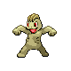 Machop shiny front-facing sprite from Pokémon Platinum