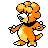 Magby shiny front-facing sprite from Pokémon Crystal