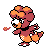 Magby front-facing sprite from Pokémon Gold