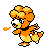 Magby shiny front-facing sprite from Pokémon Gold