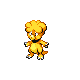 Magby shiny front-facing sprite from Pokémon HeartGold
