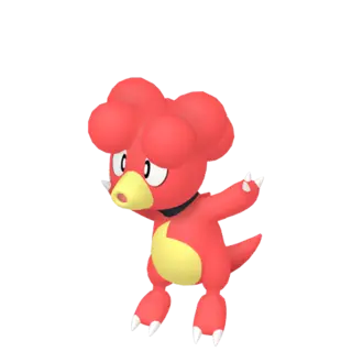 Magby front-facing sprite from Pokémon Shield