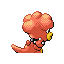 Magby back-facing sprite from Pokémon Ruby
