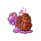 Magcargo shiny front-facing sprite from Pokémon Pearl