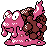 Magcargo front-facing sprite from Pokémon Silver
