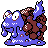 Magcargo shiny front-facing sprite from Pokémon Silver