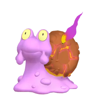 Magcargo shiny front-facing sprite from Pokémon Omega Ruby