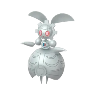 Magearna shiny front-facing sprite from Pokémon Ultra Moon
