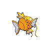 Magikarp shiny back-facing sprite from Pokémon White 2