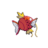 Magikarp back-facing sprite from Pokémon White
