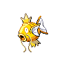Magikarp shiny front-facing sprite from Pokémon White