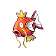 Magikarp front-facing sprite from Pokémon Diamond