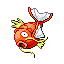 Magikarp front-facing sprite from Pokémon Emerald