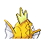 Magikarp shiny back-facing sprite from Pokémon FireRed