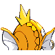 Magikarp shiny back-facing sprite from Pokémon SoulSilver