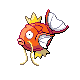 Magikarp front-facing sprite from Pokémon Platinum