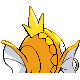 Magikarp shiny back-facing sprite from Pokémon Platinum
