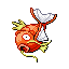 Magikarp front-facing sprite from Pokémon Sapphire