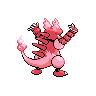 Magmar shiny back-facing sprite from Pokémon Black