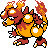 Magmar front-facing sprite from Pokémon Crystal