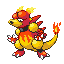 Magmar front-facing sprite from Pokémon FireRed