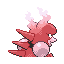 Magmar shiny back-facing sprite from Pokémon FireRed