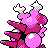 Magmar shiny back-facing sprite from Pokémon Silver