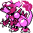 Magmar shiny front-facing sprite from Pokémon Silver