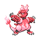 Magmar shiny front-facing sprite from Pokémon SoulSilver