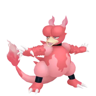 Magmar shiny front-facing sprite from Pokémon Sword