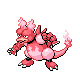 Magmar shiny front-facing sprite from Pokémon Platinum