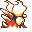 Magmar back-facing sprite from Pokémon Yellow