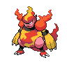 Magmortar front-facing sprite from Pokémon White