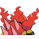 Magmortar back-facing sprite from Pokémon HeartGold