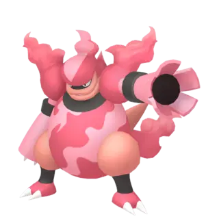 Magmortar shiny front-facing sprite from Pokémon Sun