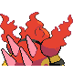 Magmortar back-facing sprite from Pokémon Platinum