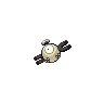Magnemite shiny front-facing sprite from Pokémon White