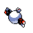 Magnemite back-facing sprite from Pokémon Crystal