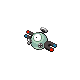 Magnemite front-facing sprite from Pokémon Diamond