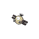 Magnemite shiny front-facing sprite from Pokémon Diamond