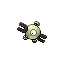 Magnemite shiny front-facing sprite from Pokémon Emerald
