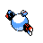 Magnemite back-facing sprite from Pokémon Gold