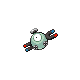 Magnemite front-facing sprite from Pokémon Platinum