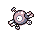 Magnemite front-facing sprite from Pokémon Red
