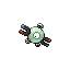 Magnemite front-facing sprite from Pokémon Sapphire